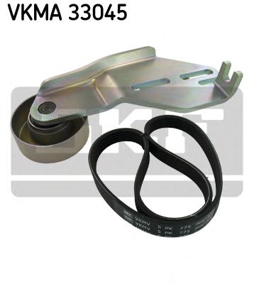 Поликлиновой ременный комплект VKMA 33045