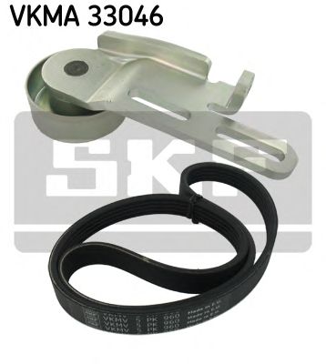 Поликлиновой ременный комплект VKMA 33046