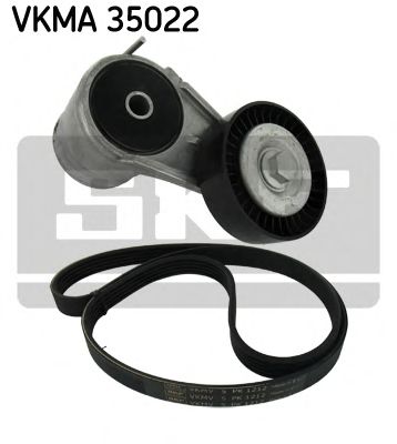 Поликлиновой ременный комплект VKMA 35022