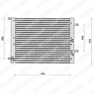 Condensator, airconditioning TSP0225191