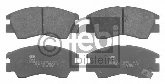 Комплект тормозных колодок, дисковый тормоз 16128