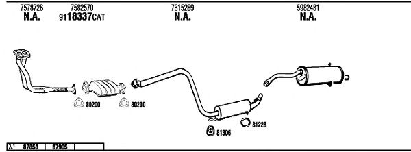 Exhaust System FI40021