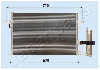 Condensator, airconditioning CND313014