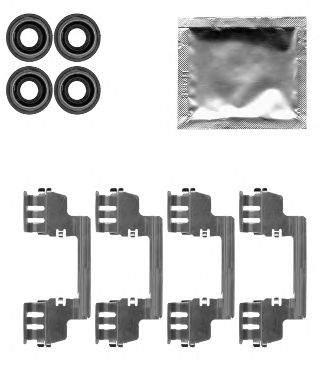Accessory Kit, disc brake pads K0371
