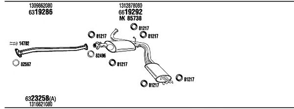 Exhaust System FI40304
