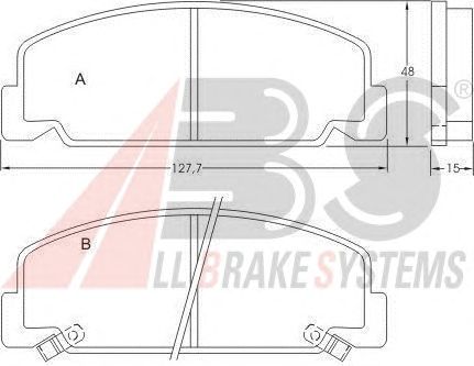 Brake Pad Set, disc brake 36669