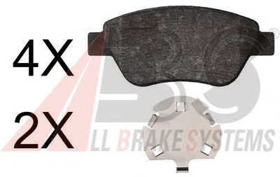 Brake Pad Set, disc brake 37817