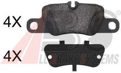 Brake Pad Set, disc brake 37820