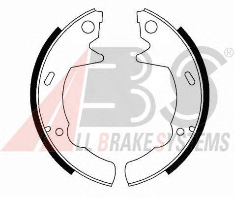 Brake Shoe Set 40599