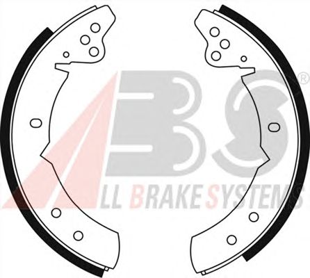 Brake Shoe Set 8906