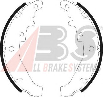Brake Shoe Set 9073