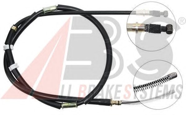 Cable, parking brake K19588