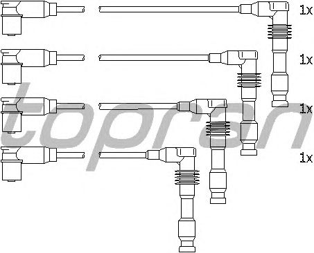 Ignition Cable Kit 206 242