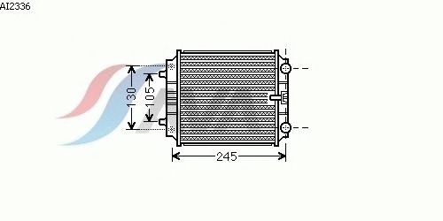Radiator, engine cooling AI2336