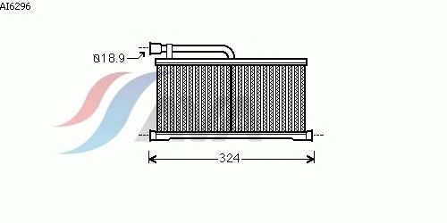 Heat Exchanger, interior heating AI6296
