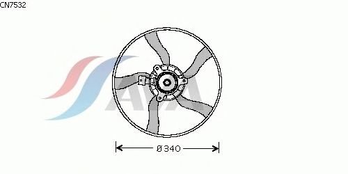 Fan, motor sogutmasi CN7532