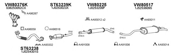 Exhaust System 800385