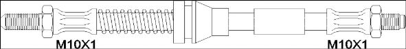 Тормозной шланг G1900.05