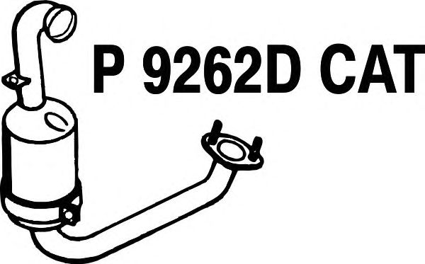 Catalytic Converter P9262DCAT