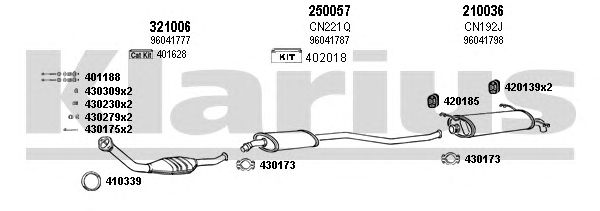 Exhaust System 180104E