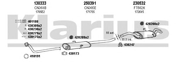 Exhaust System 180407E