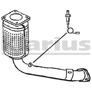 Catalytic Converter 321574