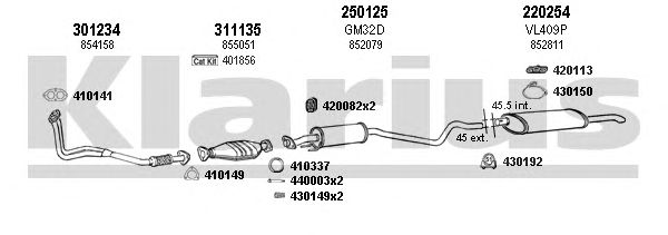Exhaust System 390559E
