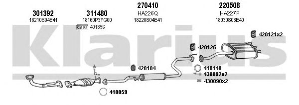 Exhaust System 420153E