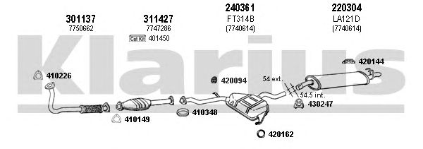 Exhaust System 510082E