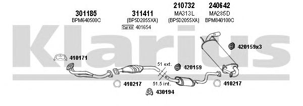 Exhaust System 570201E
