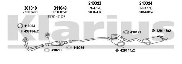 Exhaust System 720633E