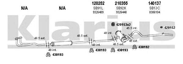 Exhaust System 750009E