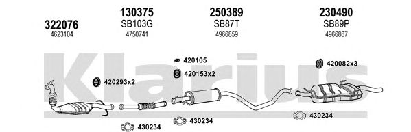 Exhaust System 750128E