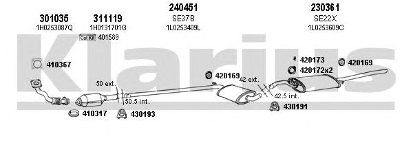 Exhaust System 790051E