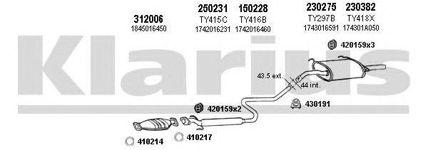 Exhaust System 900170E