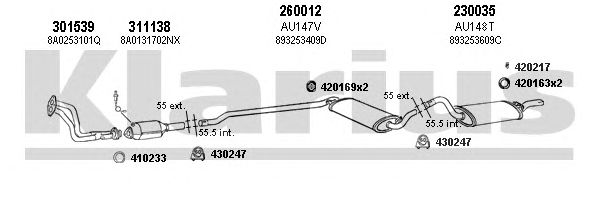 Exhaust System 940276E
