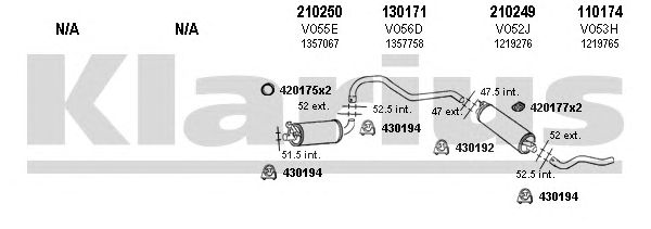 Exhaust System 960178E