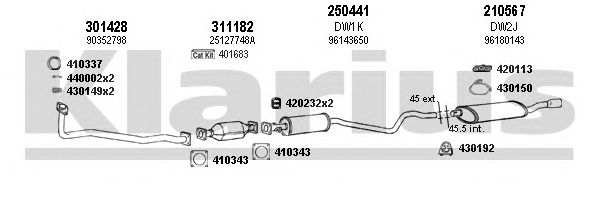 Exhaust System 310022E
