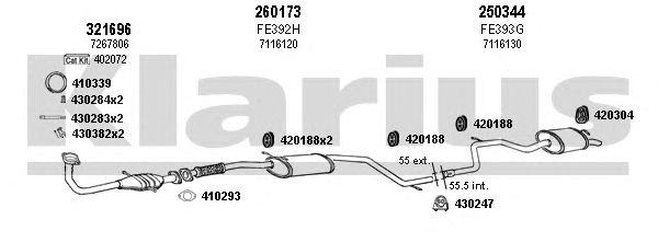Exhaust System 361685E