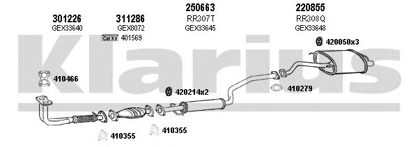Exhaust System 120357E
