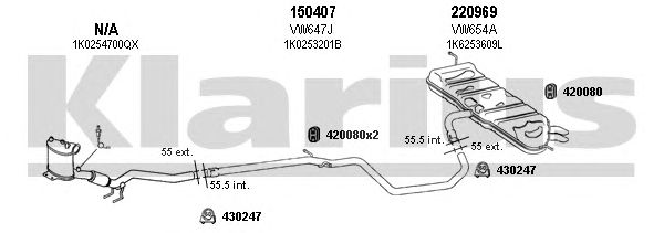 Exhaust System 931140E
