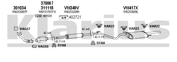 Exhaust System 930621U