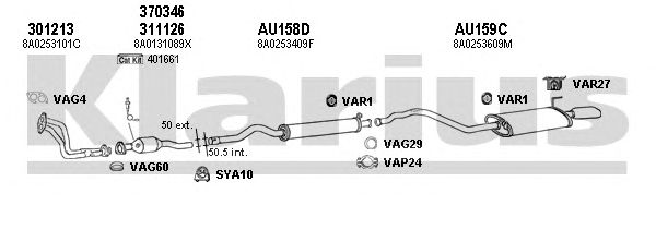 Exhaust System 940453U