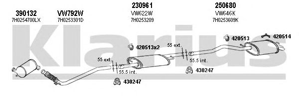 Exhaust System 931052E
