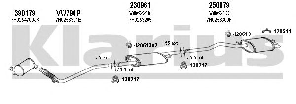 Exhaust System 931057E