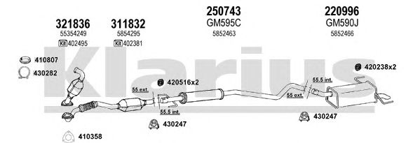 Exhaust System 391589E