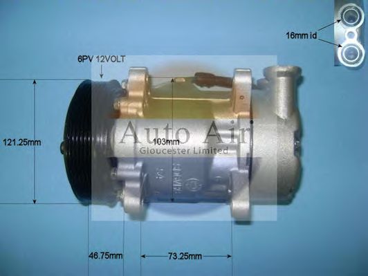 Compressor, ar condicionado 14-0281P