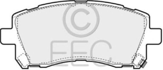 Комплект тормозных колодок, дисковый тормоз BRP1070