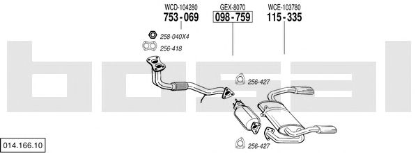 Exhaust System 014.166.10