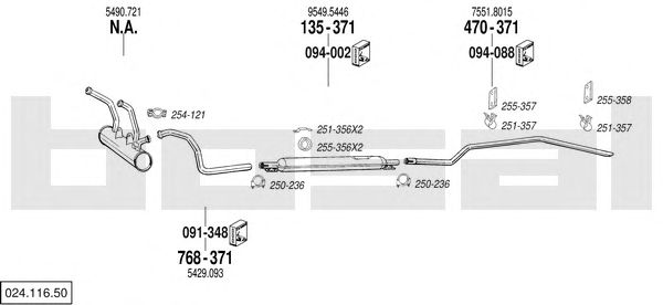 Exhaust System 024.116.50